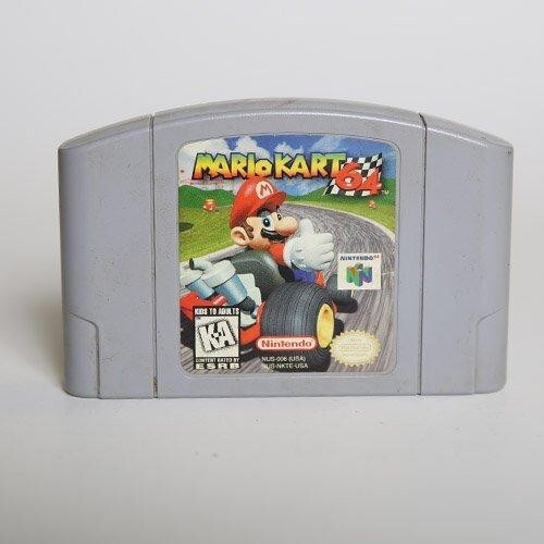 Nintendo 64 console: 1 Remote, Super Smash bros, Starfox64, and Mario Kart 64