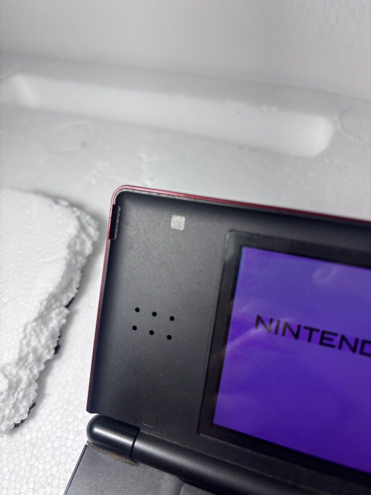 Nintendo DS Lite x2 Blue-Red -Bundle For Repair Broken Hinge -Screen repair-Work