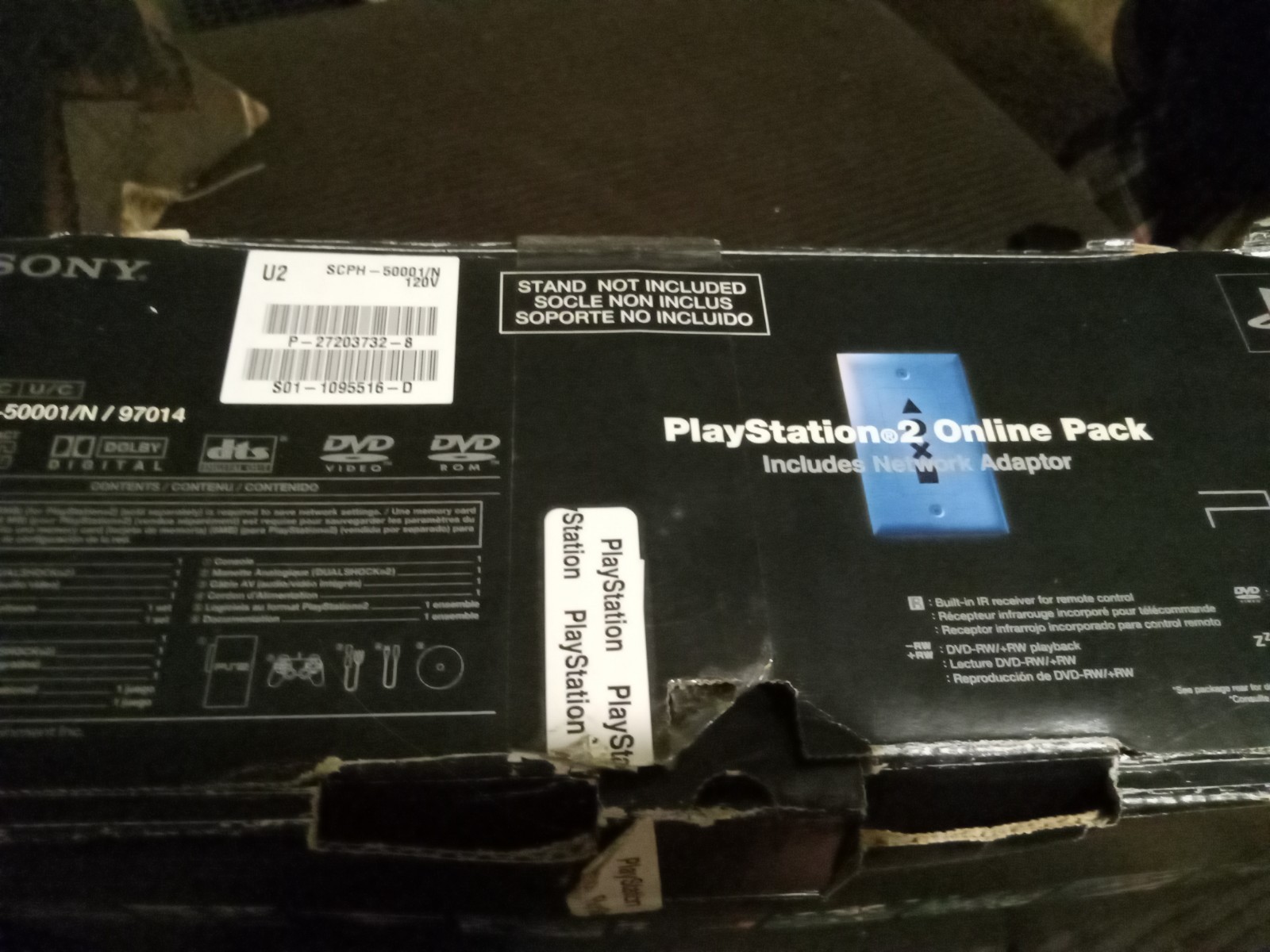Playstation 2 Online Pack Includes Network Adaptor With Instructions