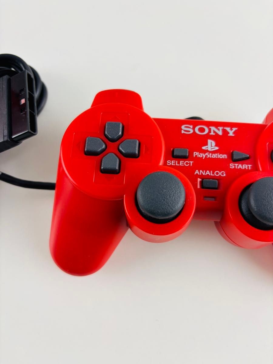 Excellent condition PS2 Cinnabar Red console SCPH 90000CR Limited Edition RED.