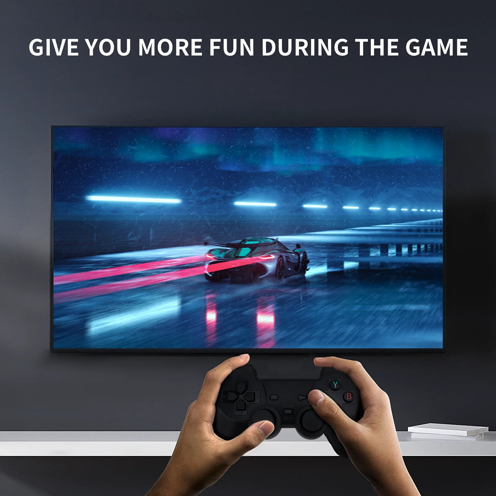 Video Game Console 5.0 Inch IPS Screen 1920*1080 Display Support LINUX Emelec