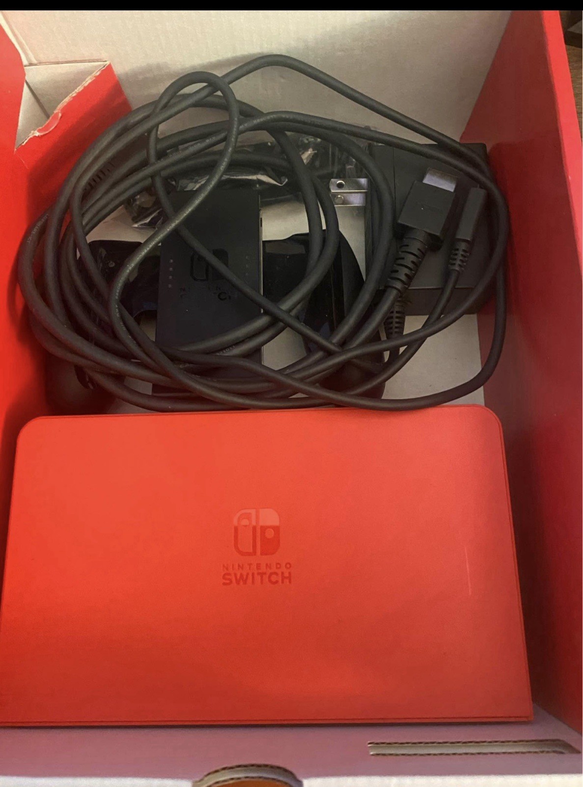 Nintendo Switch (OLED Model) HEG-001 Mario Red Edition 64GB Console