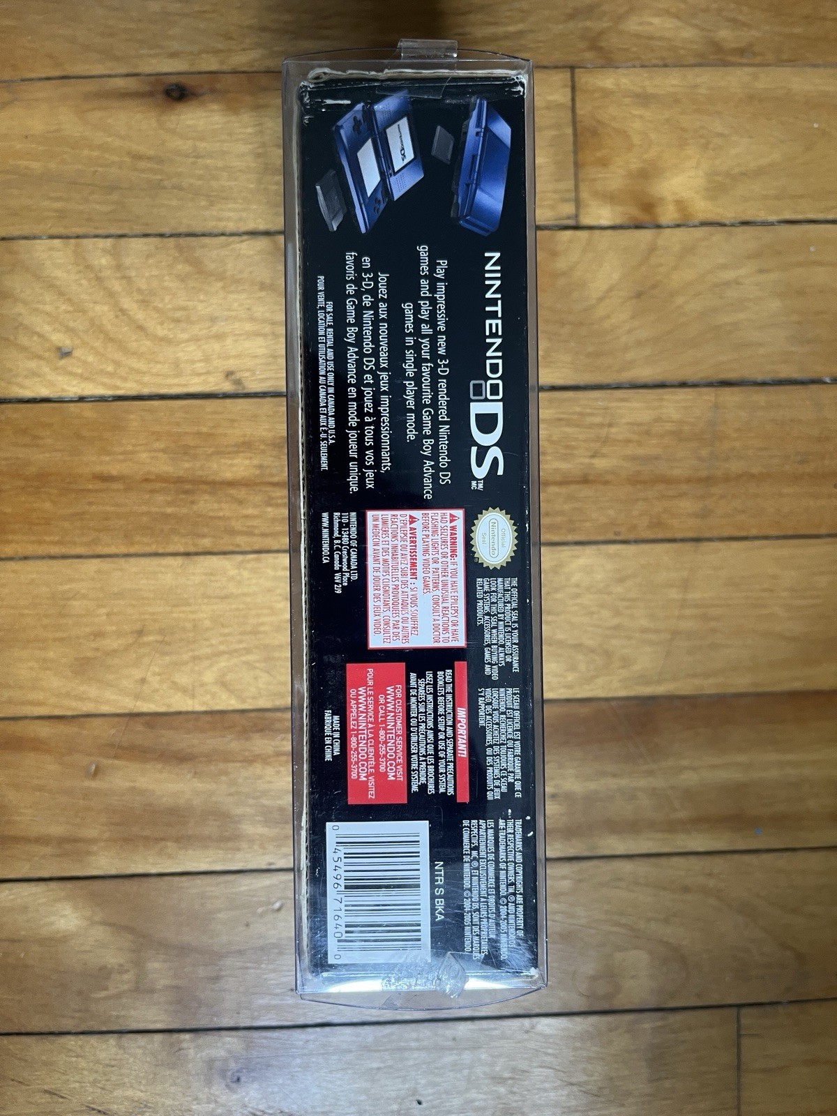 Nintendo DS Launch Edition Electric Blue Handheld System