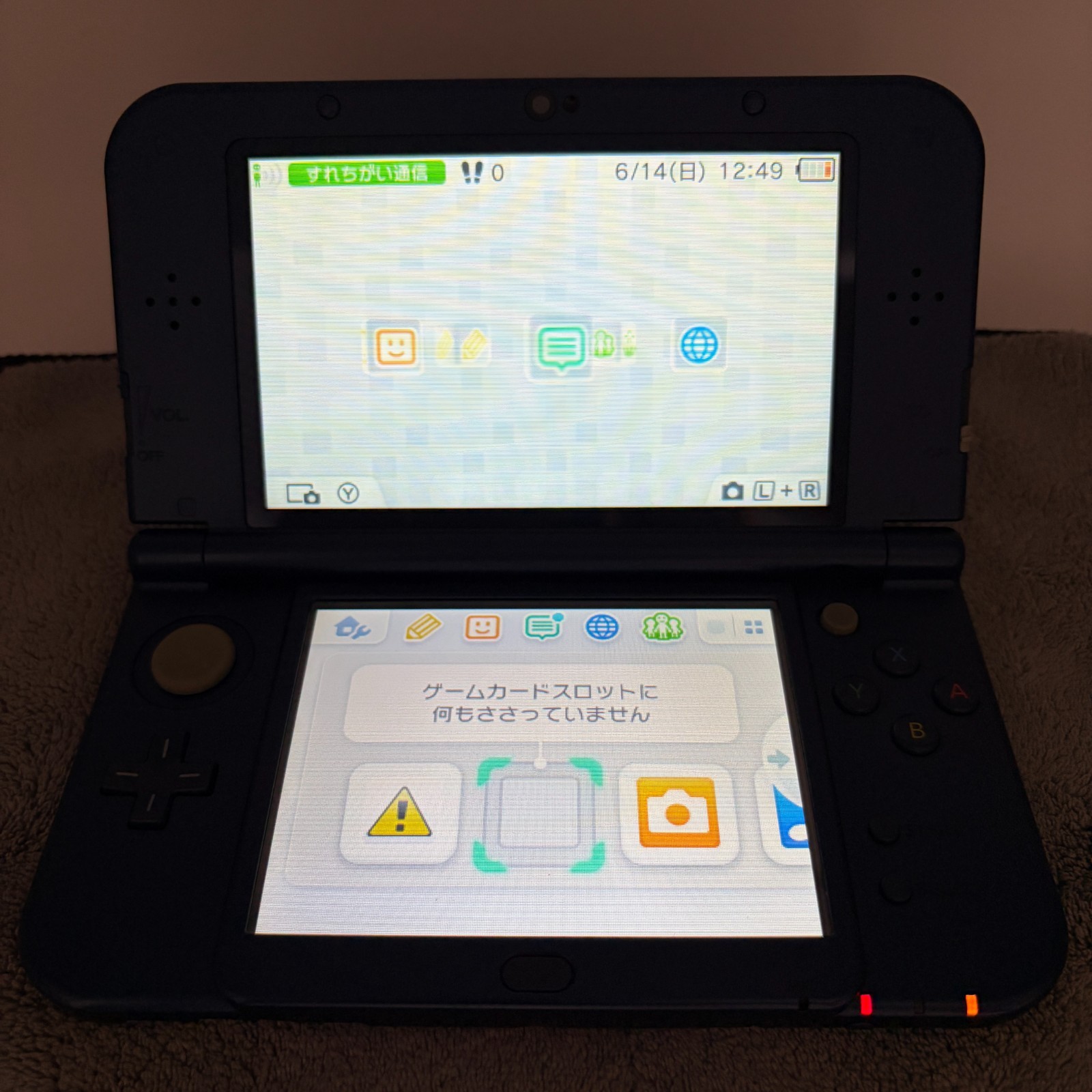 【DUAL IPS】【Excellent5】Rare New Nintendo 3DS LL XL Metallic Blue Game Console