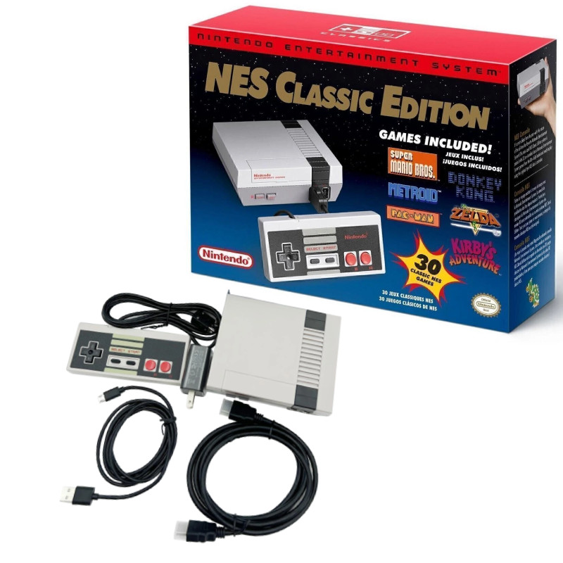 New Brand Classic Edition US Mini Game For Nintendo 30 Games NES Console Games