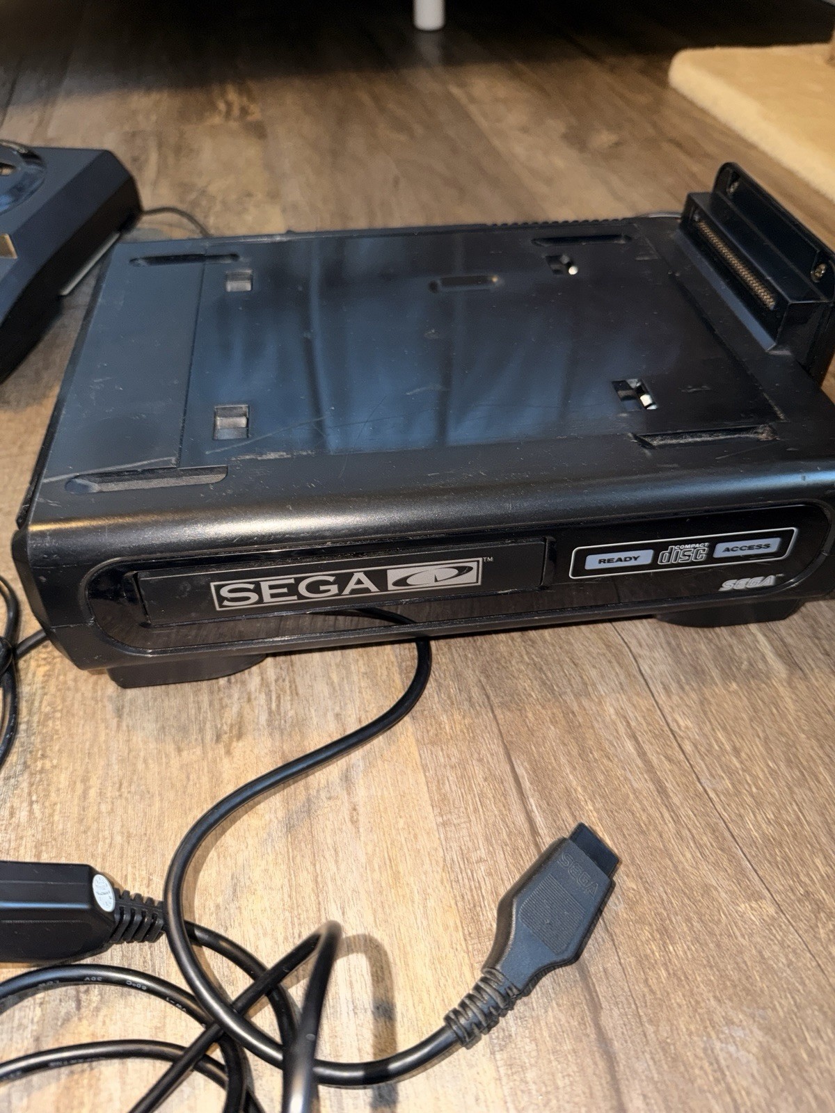 COMBO: Sega genesis console model 1601 & Sega cd model 1690 – SEE LISTING