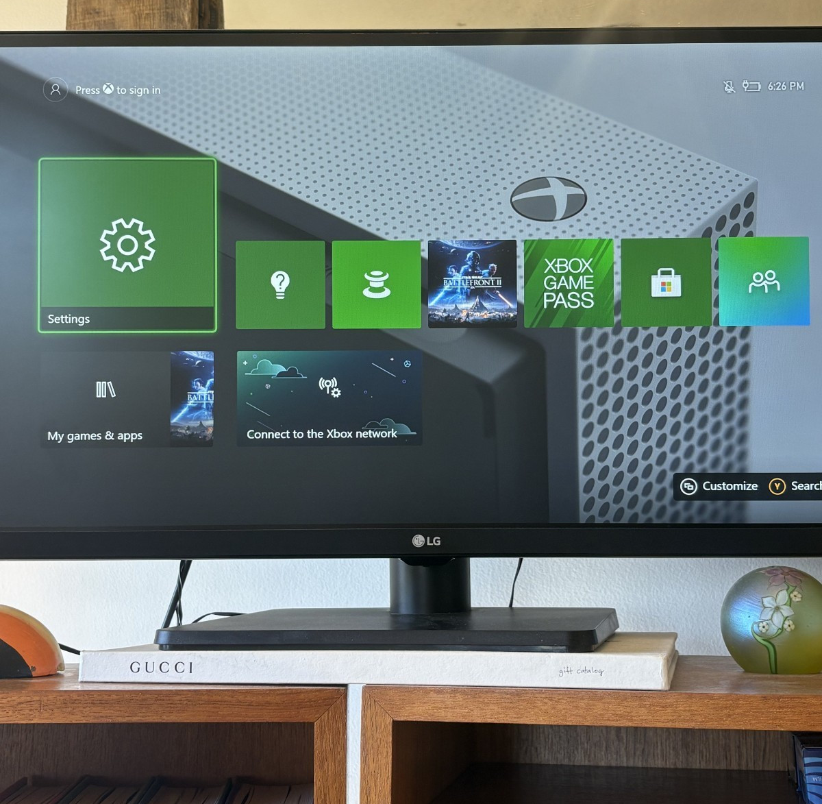Xbox One S w/ Core Wireless Controller & Star Wars Battlefront 2 (TESTED)