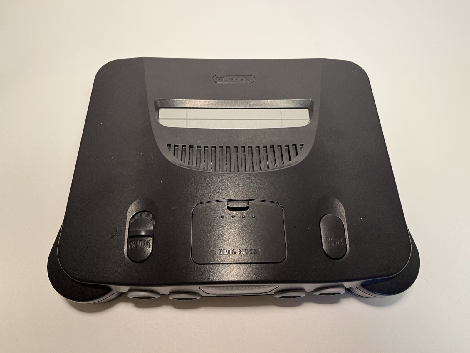 Nintendo 64 N64 NUS-001 Console Bundle 2 OEM Controllers + Turok 2 Game WORKING