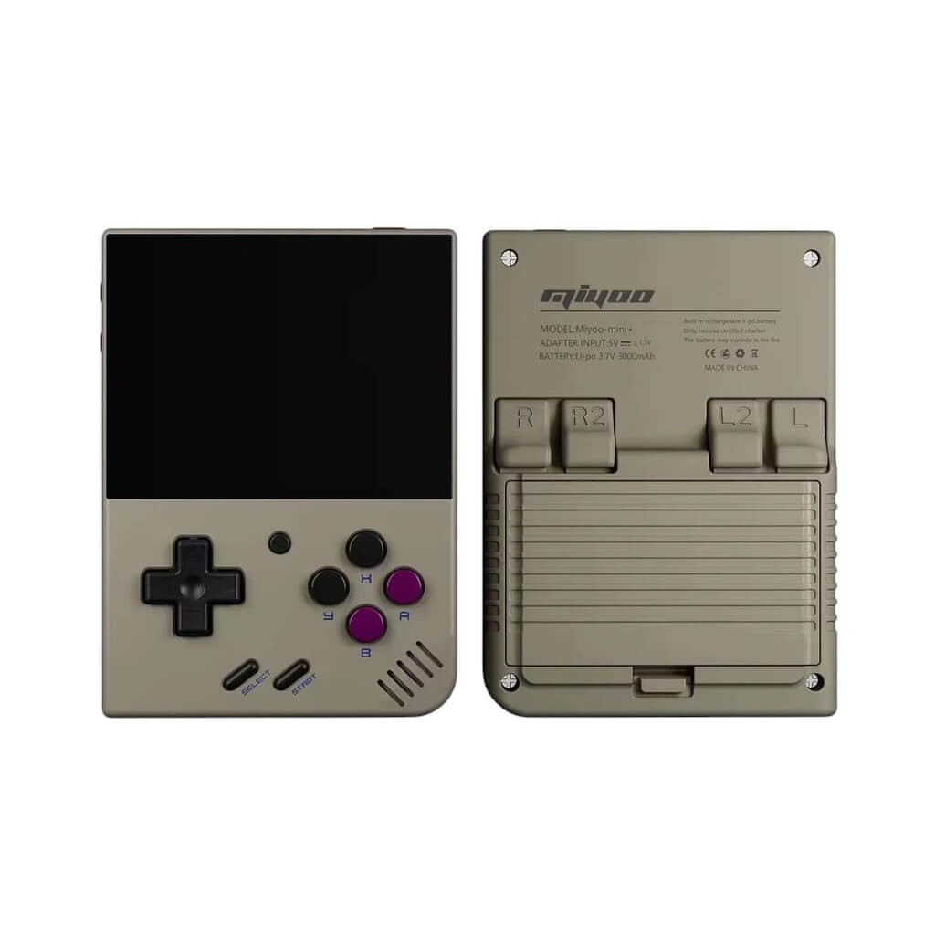 Miyoo Mini Plus Retro Handheld Console GBA PS1 SNES Emulator Portable Gaming 64G