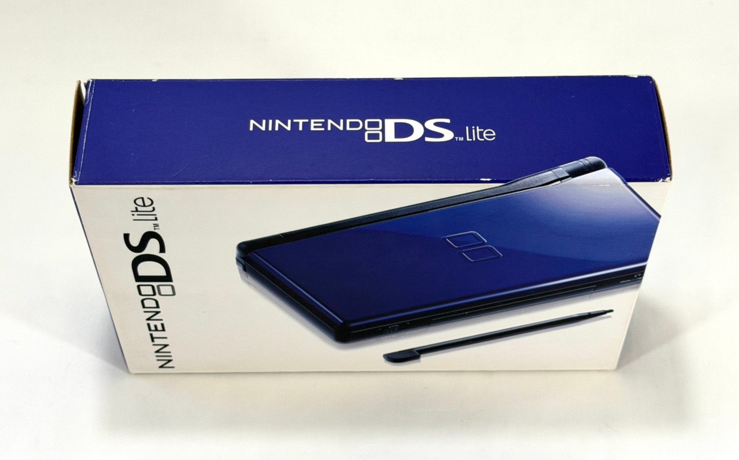 Nintendo DS Lite Handheld System Cobalt/Black USG-001 CIB *Complete in Box*