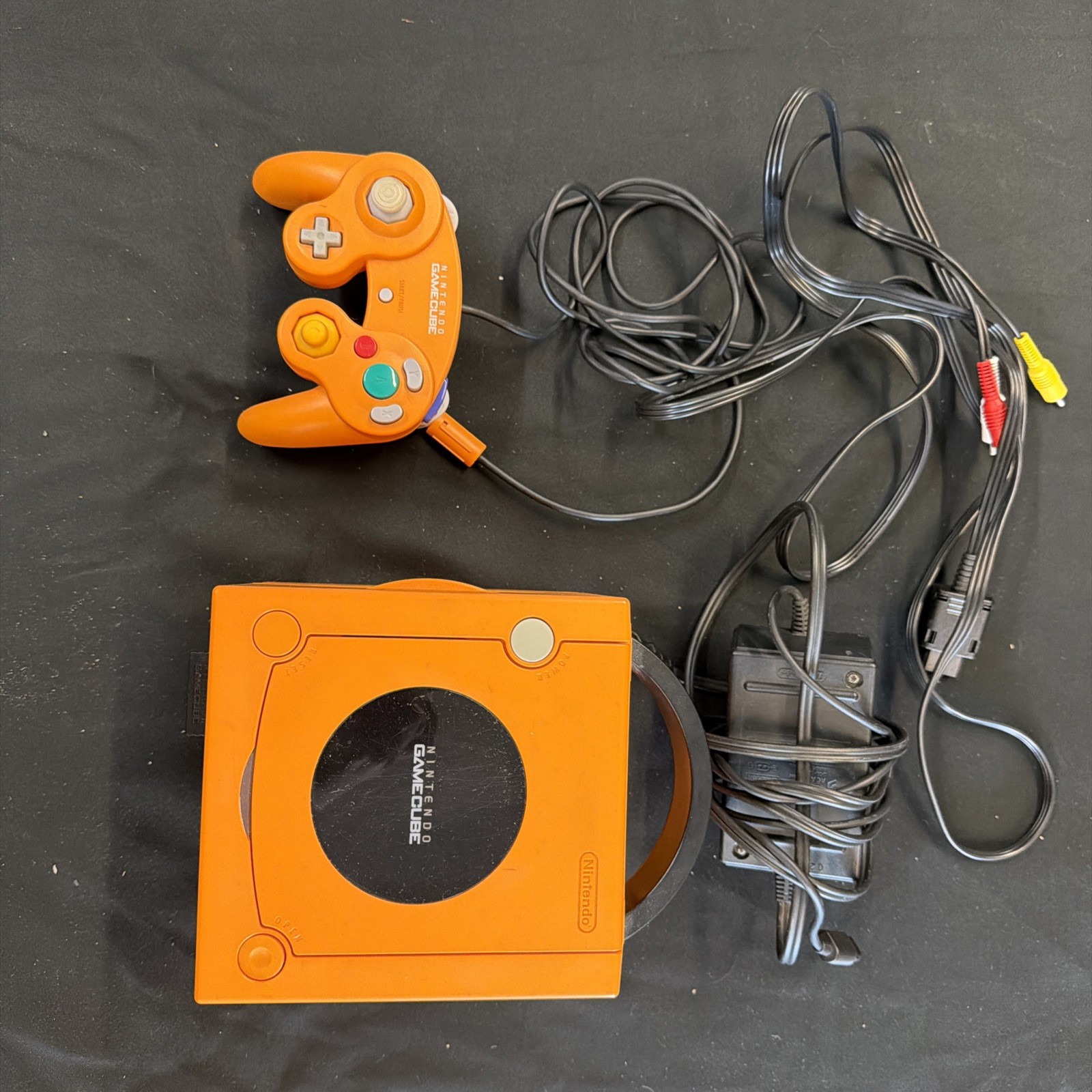 256GB GameCube DOL-001 with Controller, Gameboy Player & Ethernet