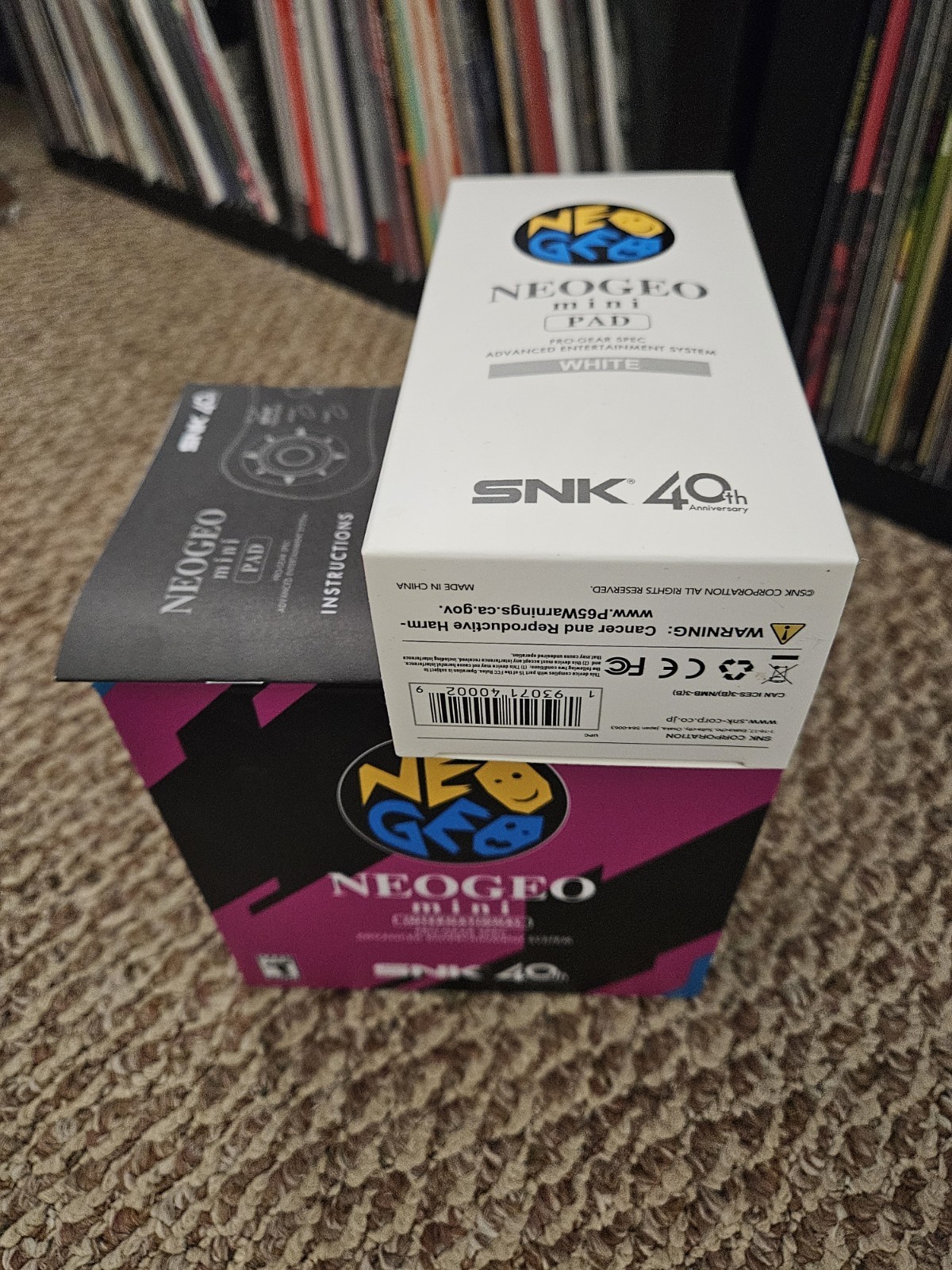 NEO GEO Mini 40th Anniversary Console + 1 controller all CIB