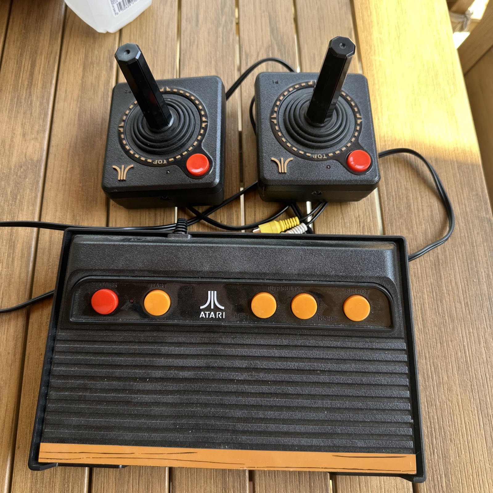 Atari Flashback 7 Classic Game Console – Black/Orange With Two Controls
