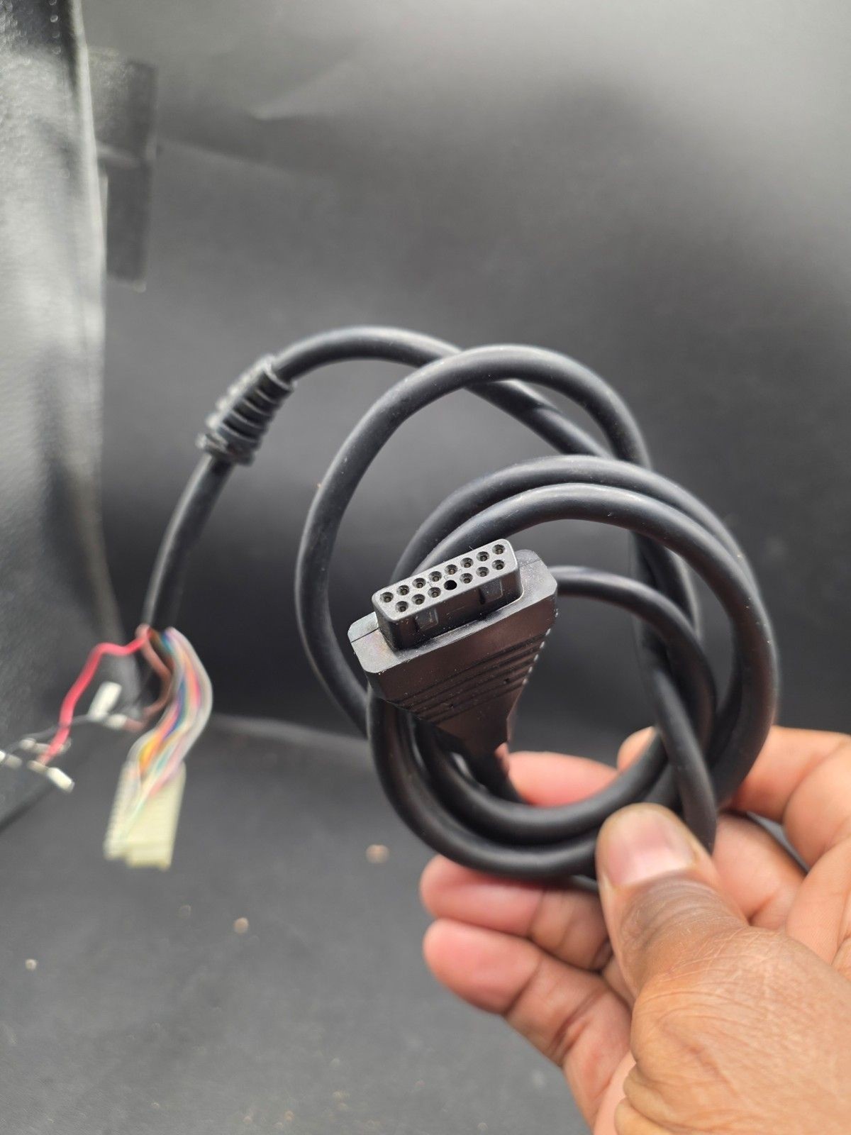 Original Atari 5200 Controller Cable Harness OEM 15-Pin Connector CX-52 Repair