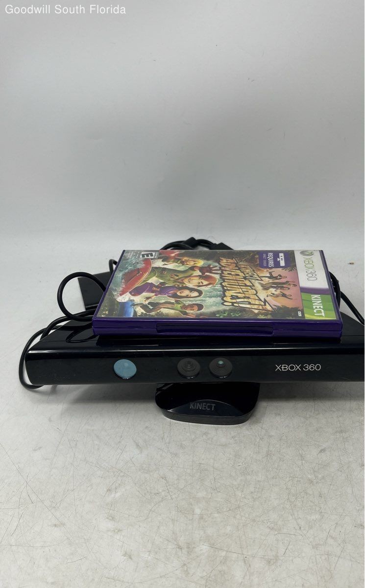 Microsoft Xbox 360 Kinect Sensor Home Console With Video Game Not Tested