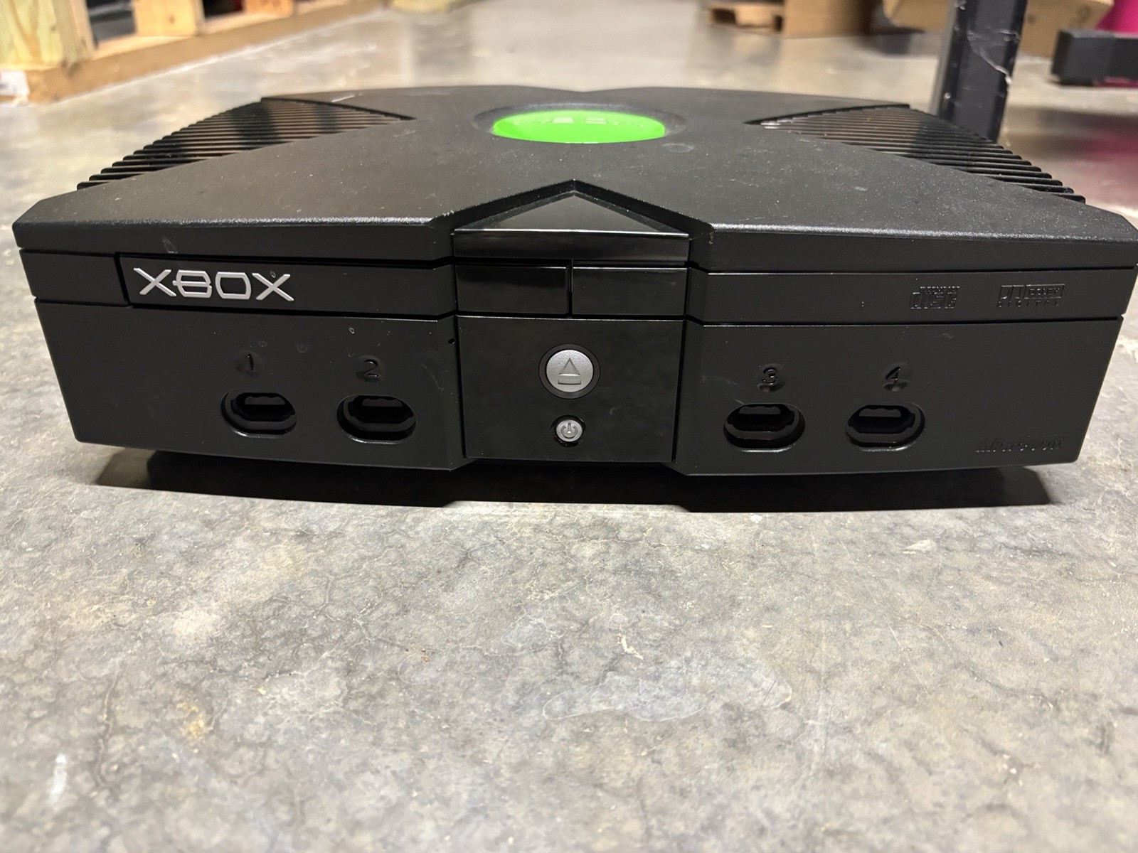 Original Xbox Console Lot + 32 Games, Controllers, Xbox2Wii Component Converter