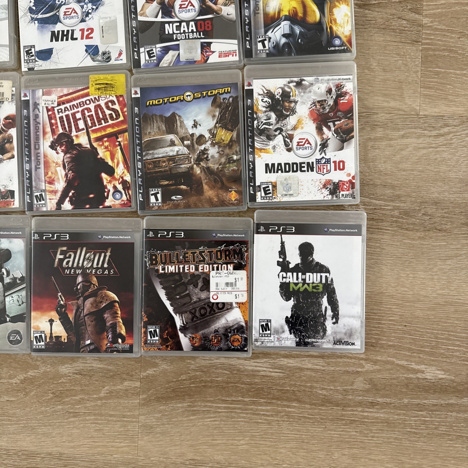 Sony PlayStation 3 Slim PS3 Console Bundle with 2 Controllers & 20 Games Tested