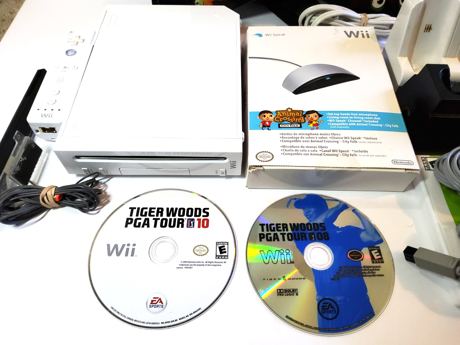 Nintendo Wii Console w/ Accessories FOR PARTS UNTESTED Various Items