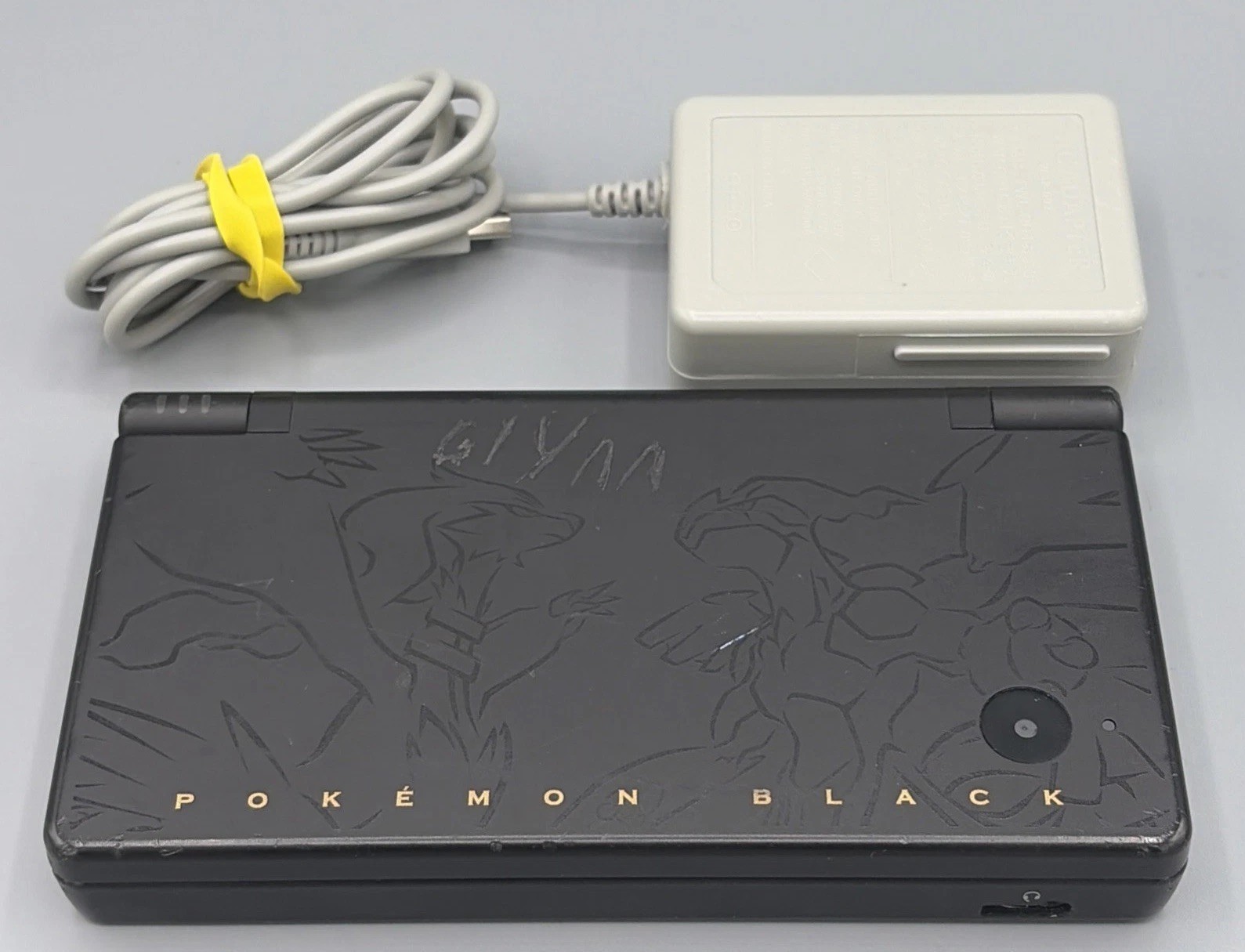Pokemon Black DSi Console Bundle OEM US Model Reshiram Zekrom Edition Tested✅💯