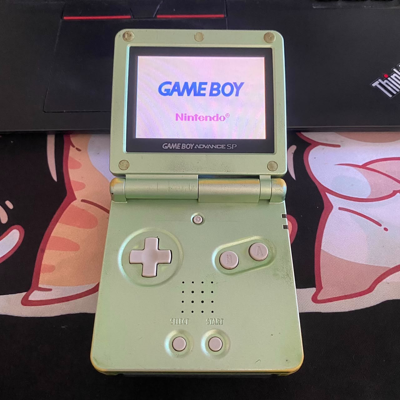 Pre-Owned Green Nintendo Game Boy Advance SP AGS-101