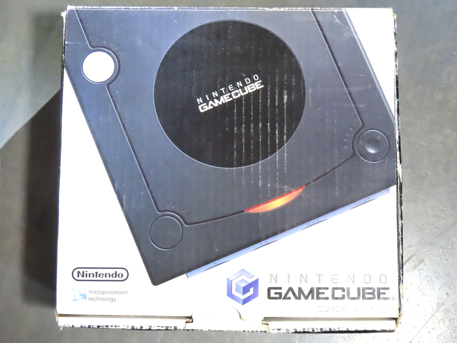 Nintendo GameCube Console CIB Black RECAPPED, REGION MOD