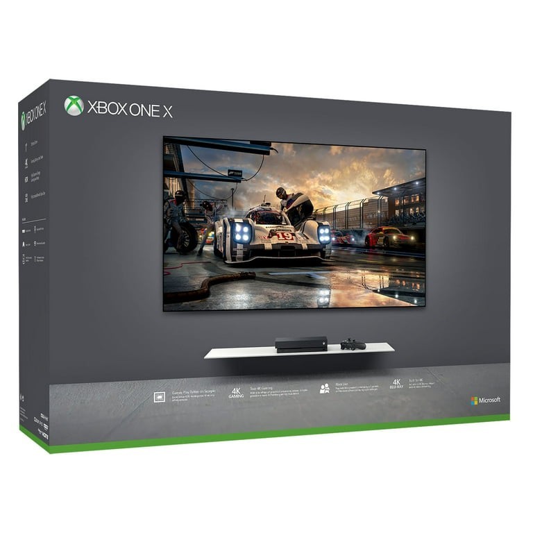 Microsoft Xbox One X 1TB Console, Black, CYV-00001
