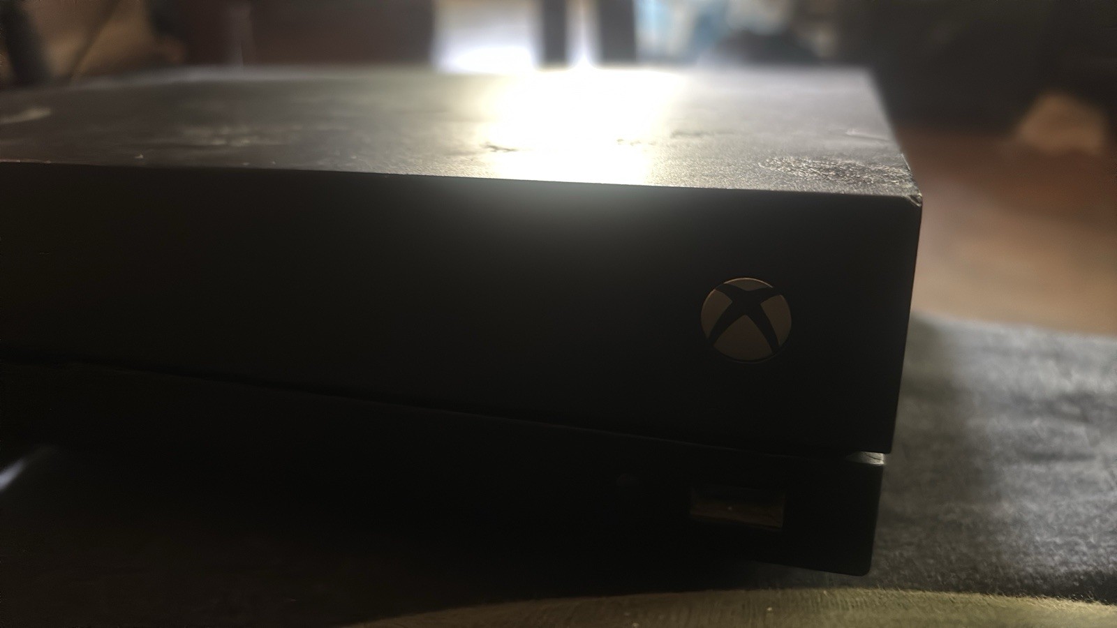 Microsoft Xbox One X 1TB Black Console Only 4K UHD Blu-Ray Compatible HDMI