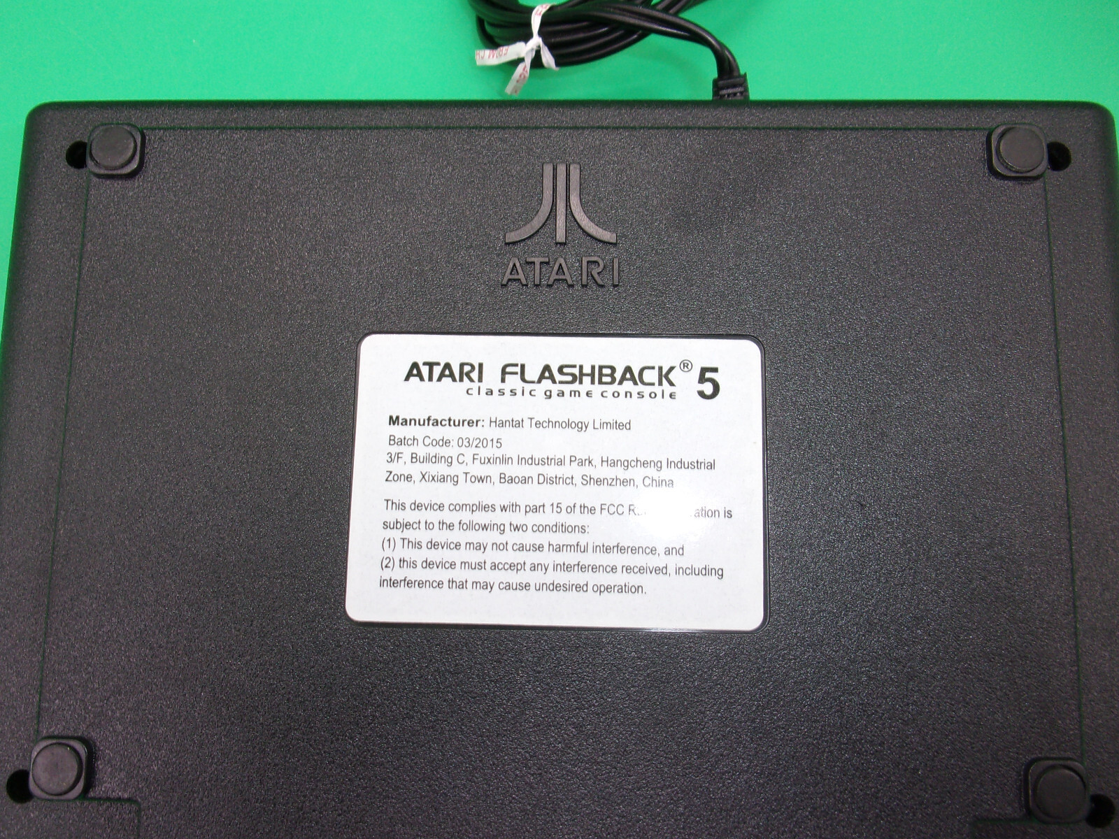 Atari Flashback 5 Classic Game Console With 2 Controllers & Power Cord – Tested