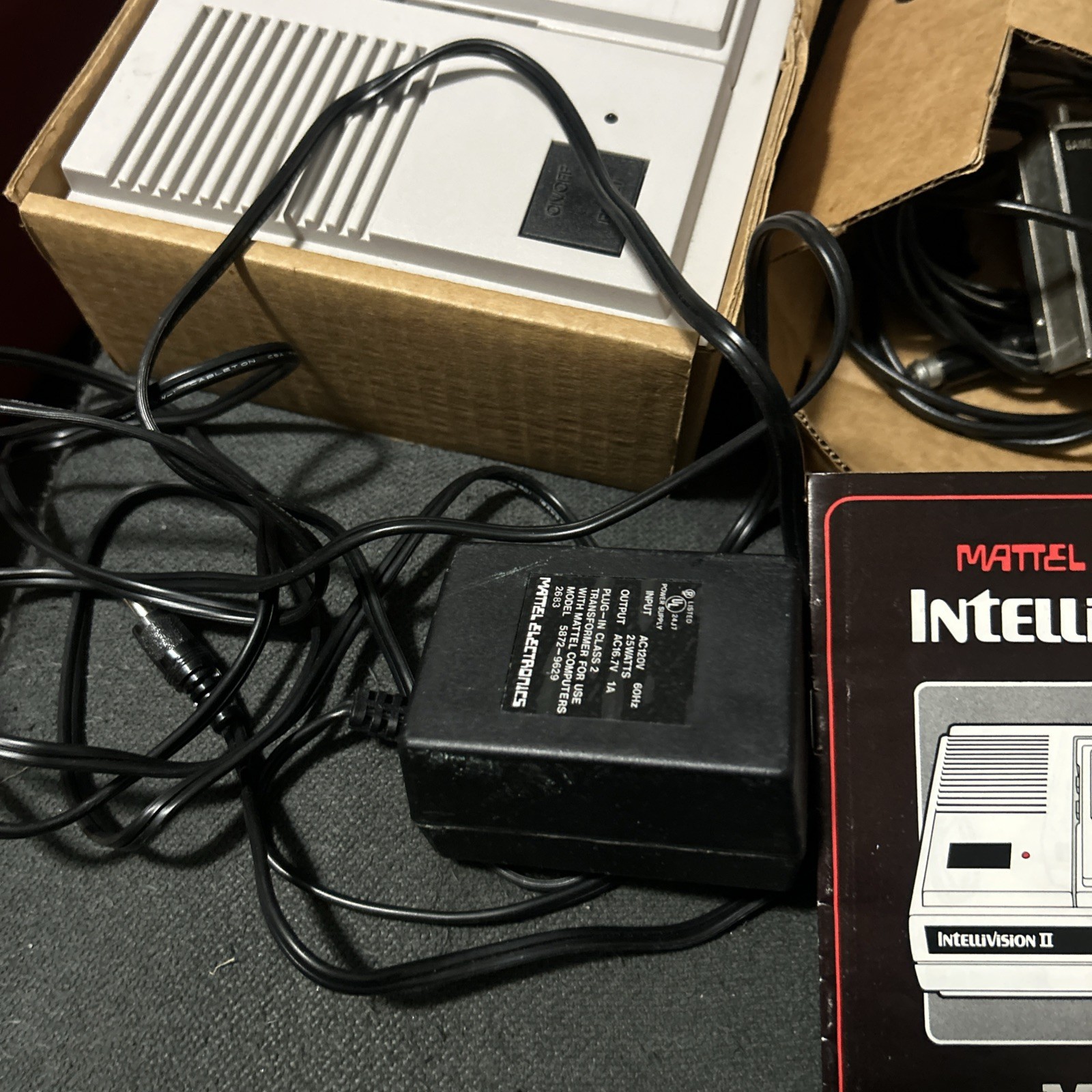 Mattel Intellivision II Console Complete CIB Tested Video Game In Box