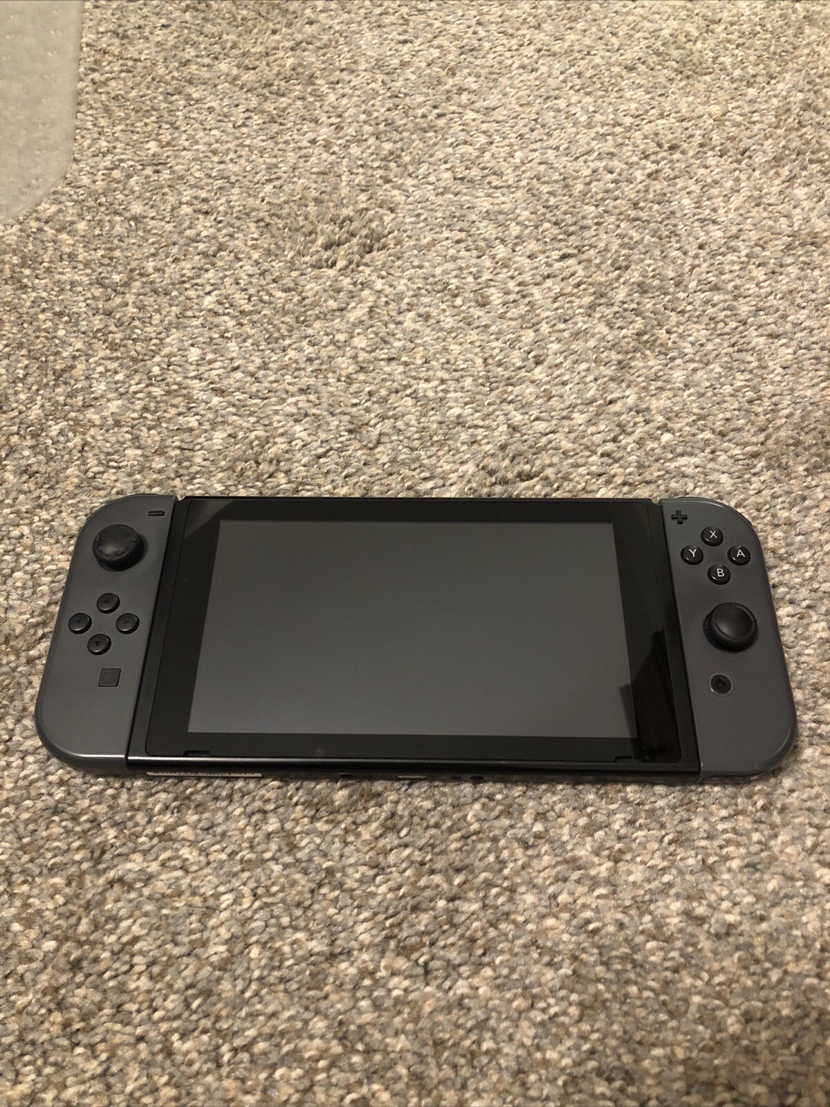 Nintendo Switch Gray- With Accessories- Car Charger- Carry Case- Dock- Charger
