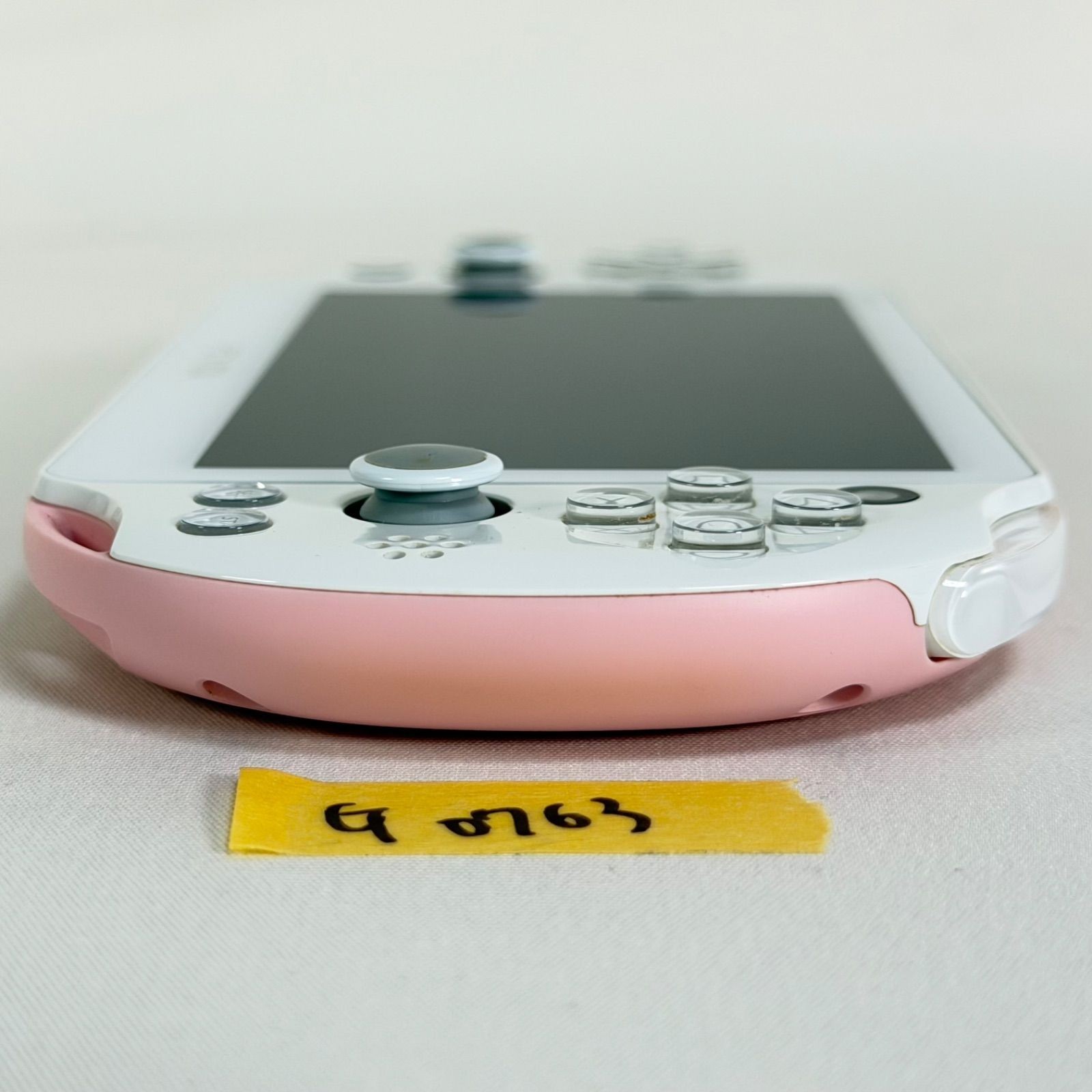 Excellent PS Vita PCH-2000 Sony PlayStation White/Pink Boxed