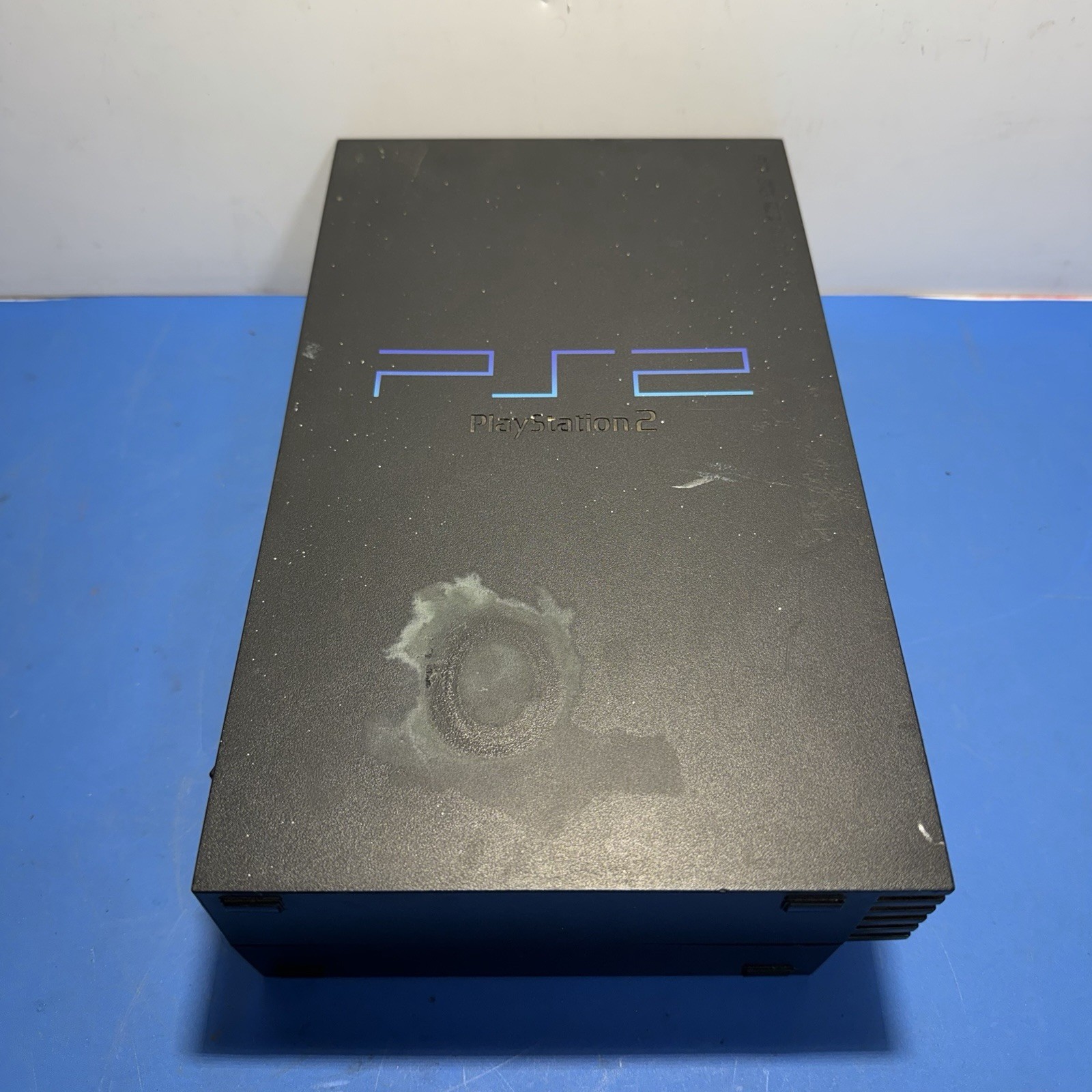 Sony PlayStation 2 Console Bundle NOT Fully Working + 3 Controllers + Game