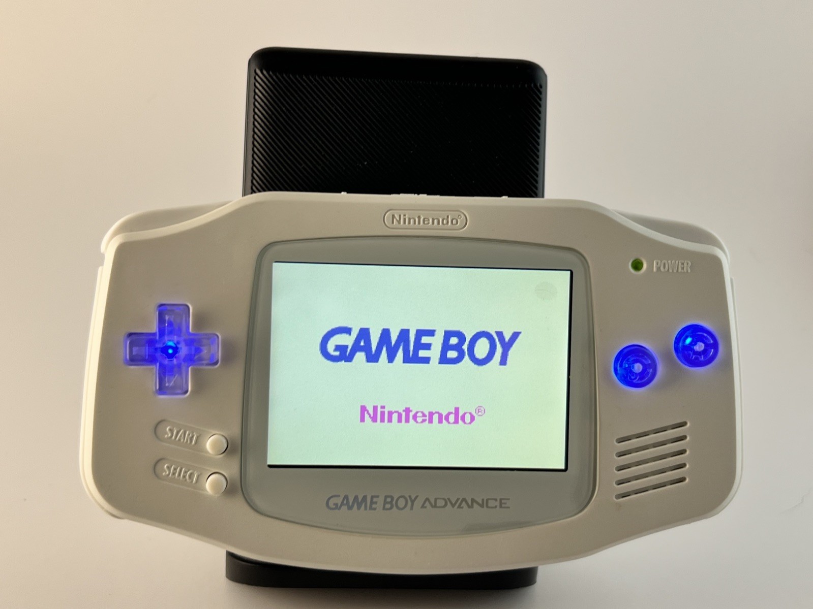 Nintendo Game Boy Advance – IPS Backlit V5 LCD + Mario Golf & 26 Emulated Games