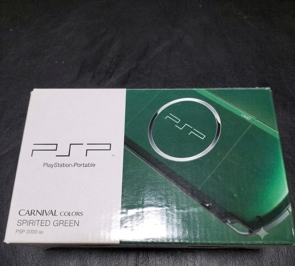 Sony PSP‑3000 Green – Brand New Unused – Japan Model – PlayStation Portable