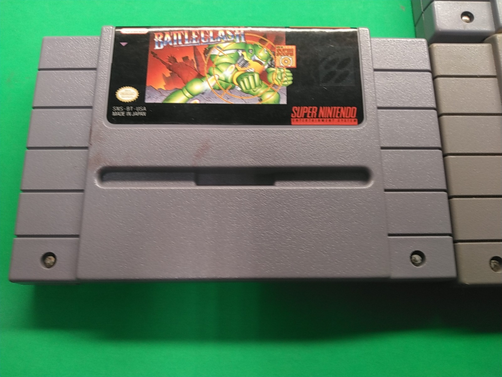 Super Nintendo system SNES with Mortal Kombat 2 Controllers All Hookups