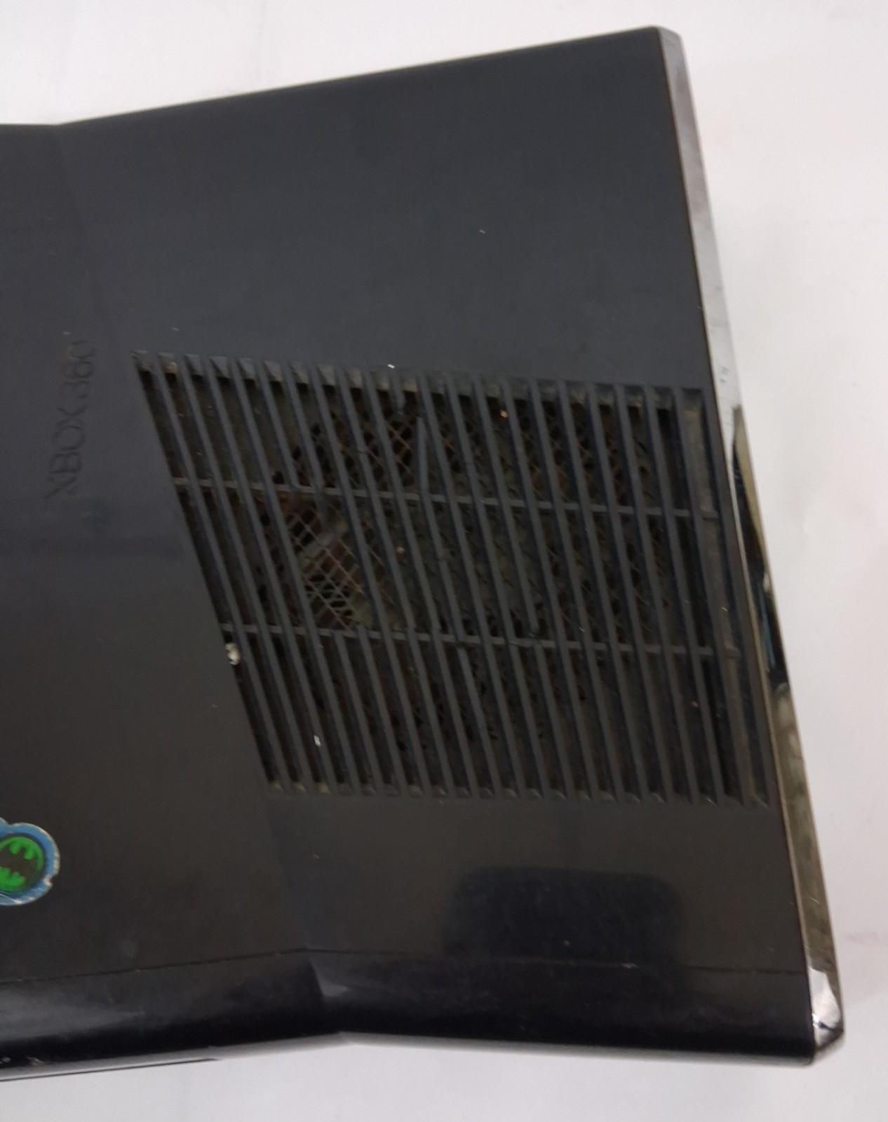 Xbox 360 S Console Model 1439 Black Slim Untested For Parts ONLY