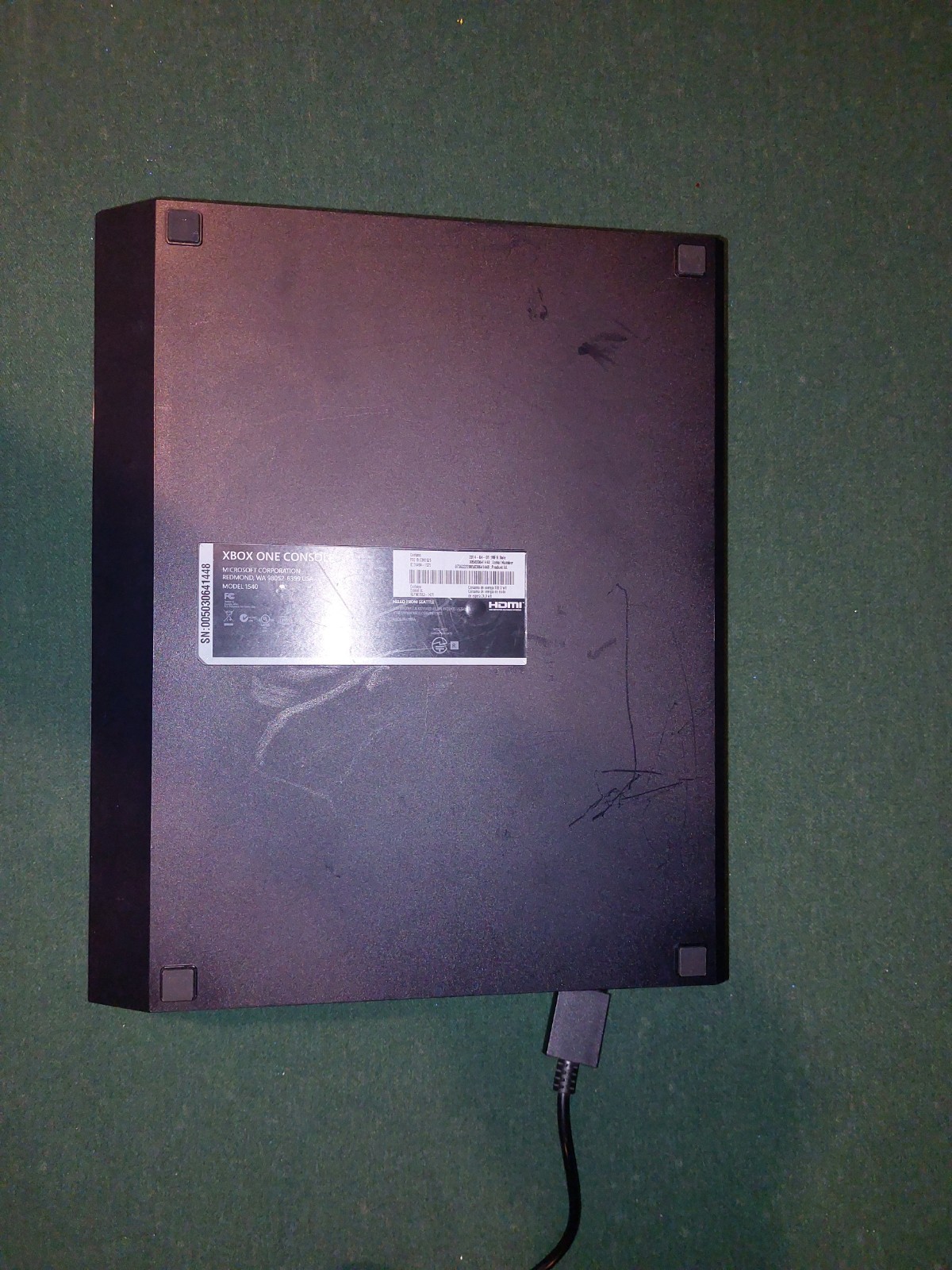 Microsoft Xbox One 500GB Home Console – Black (1540)