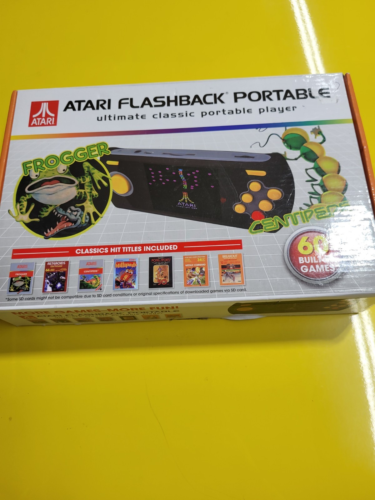 Atari Flashback Portable Player Hand Held Game Console 60 Preloaded Games