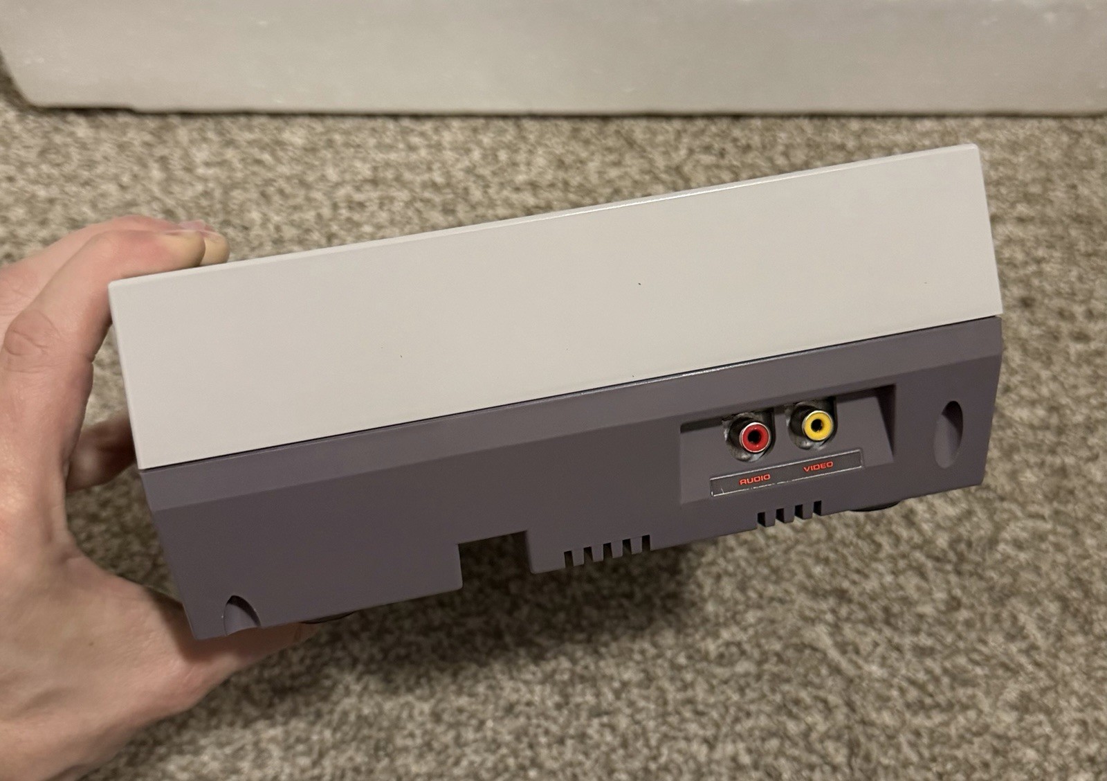 Original Nintendo NES Action Set System 100% CIB Complete Box NOT Working READ
