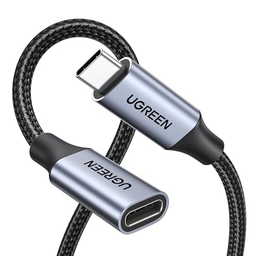 UGREEN USB Type C Extension Cable 1M 4K 60Hz Video Output PD 100W/5A USB 3.2 Gen
