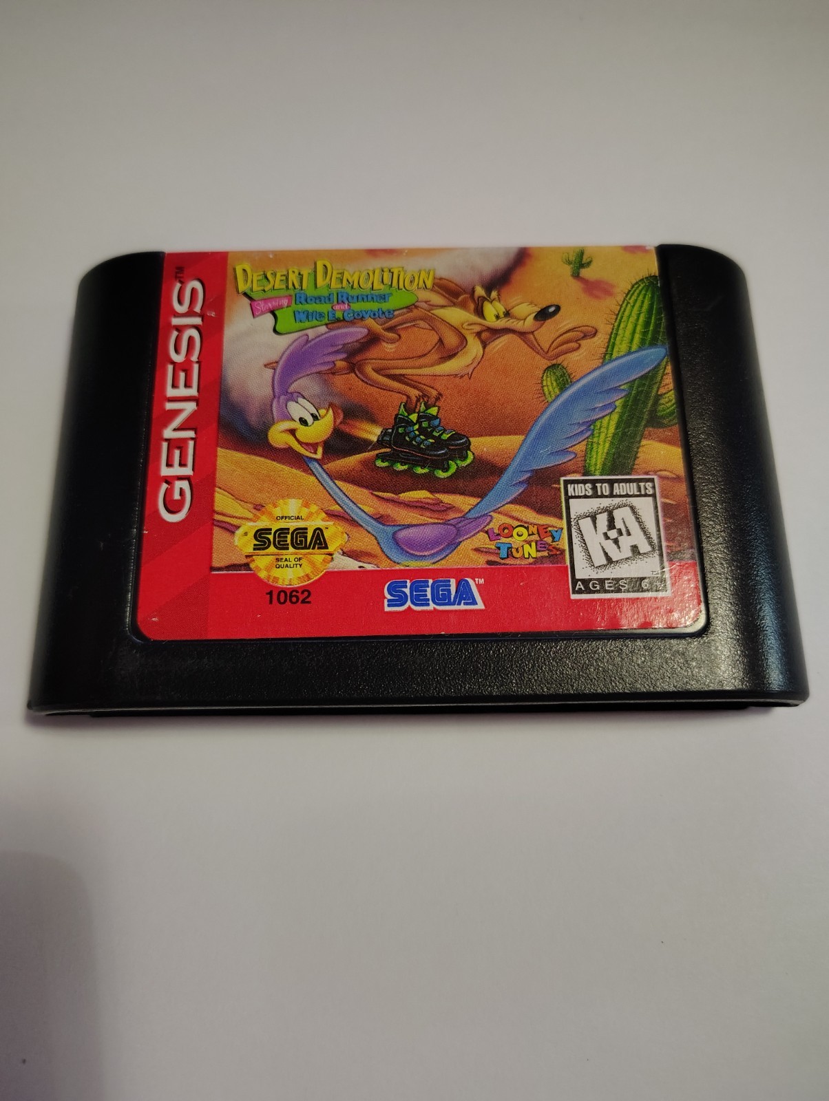 Sega Genesis Console Bundle Controller Cables Street Fighter II Aladdin Sonic