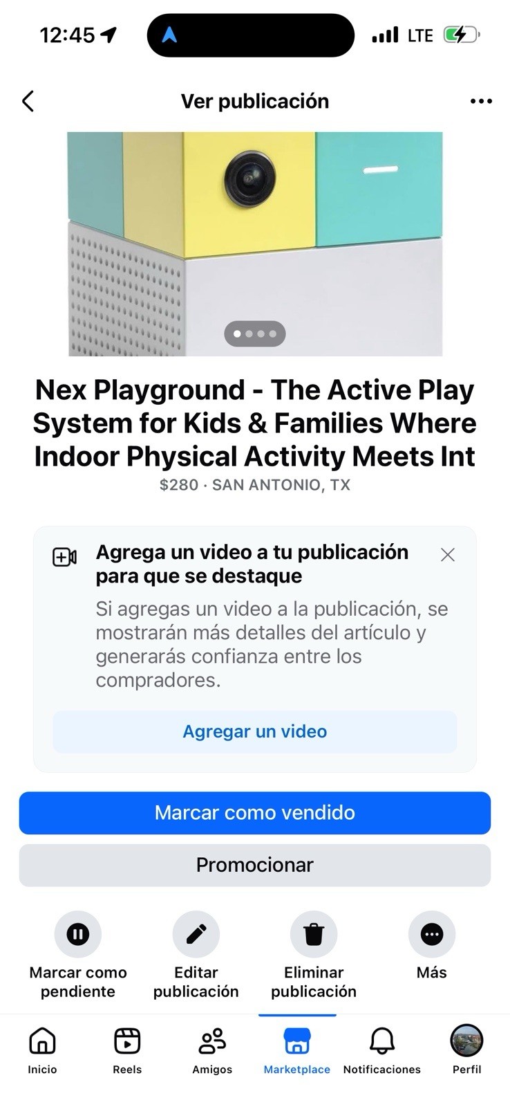 Nex Playground Home Console 1080p 64GB HDMI Wi‑Fi Active Play System