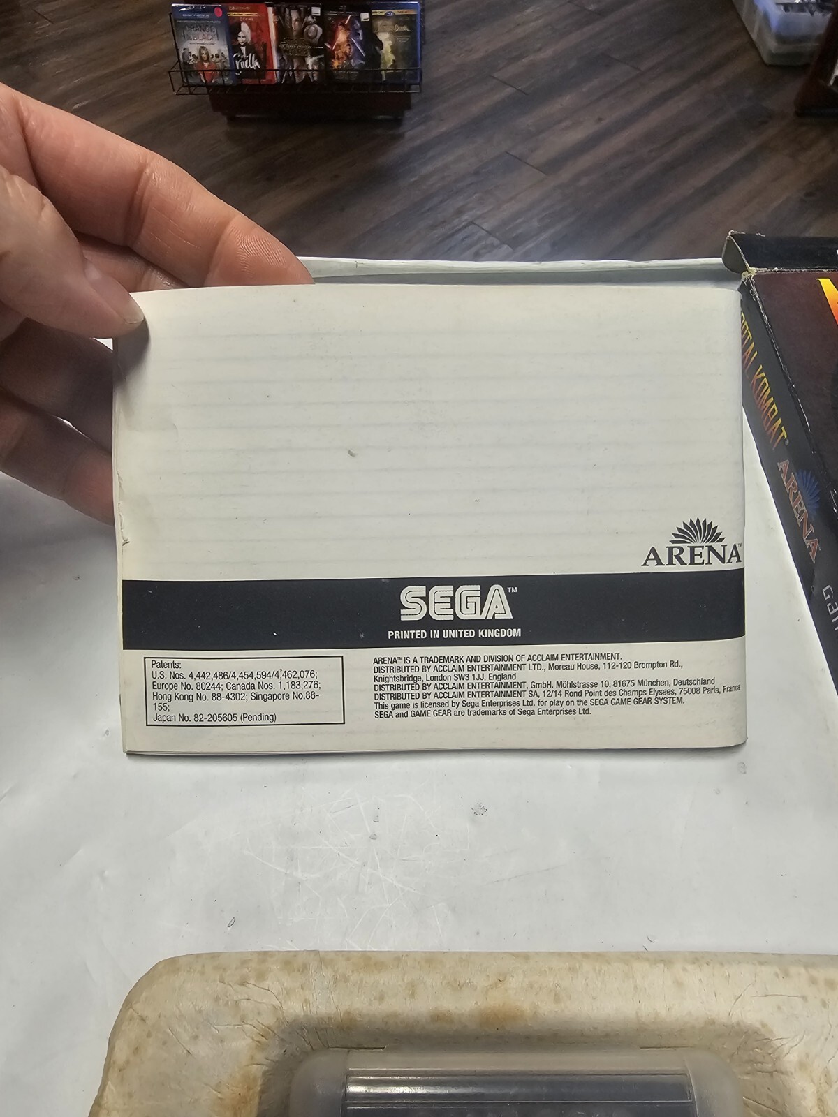 Mortal Kombat – Sega Game Gear – Complete In Box CIB. Sega Portugal Sticker!!
