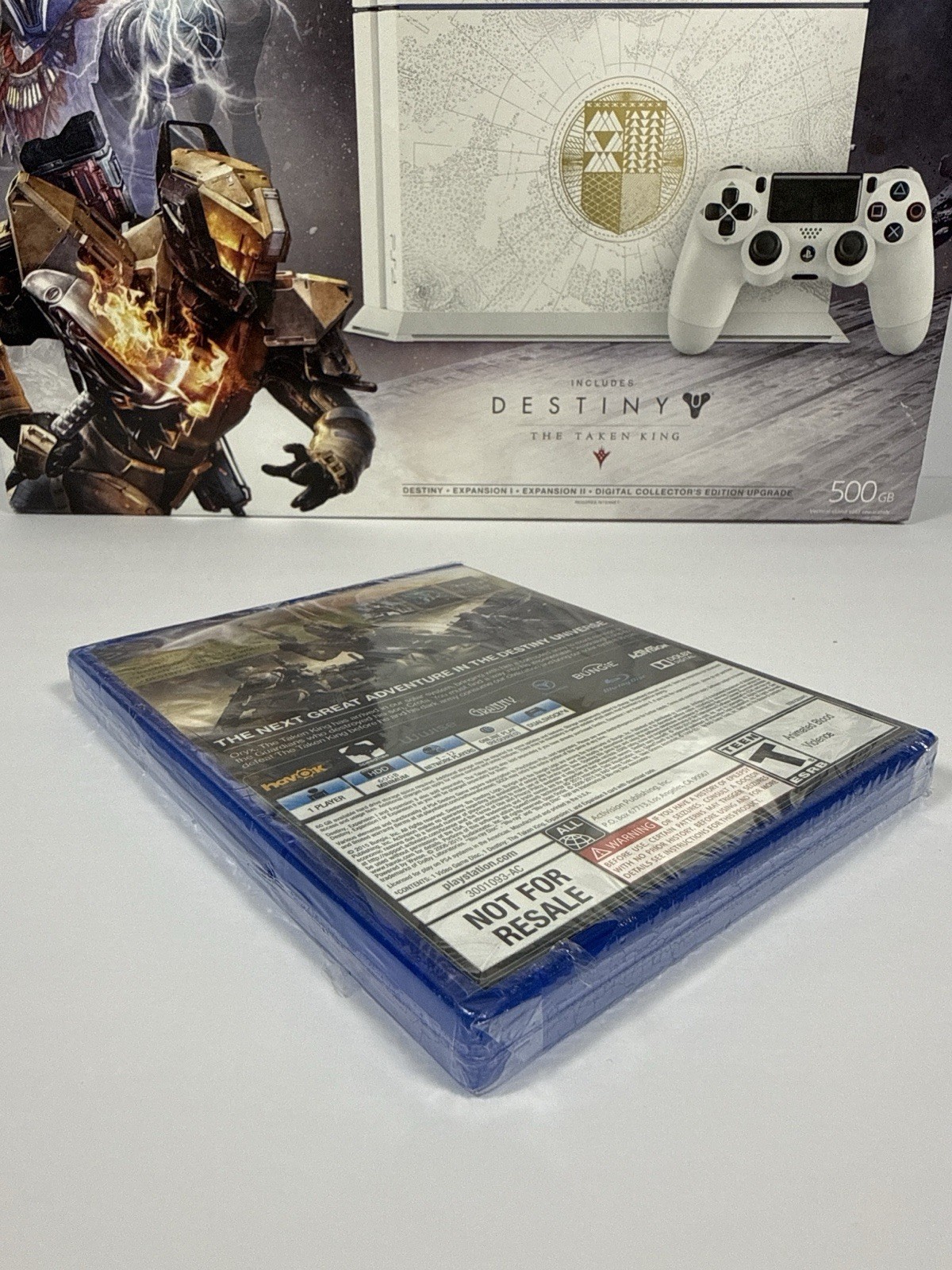 Sony PS4 Destiny The Taken King Limited Edition Console Complete CIB