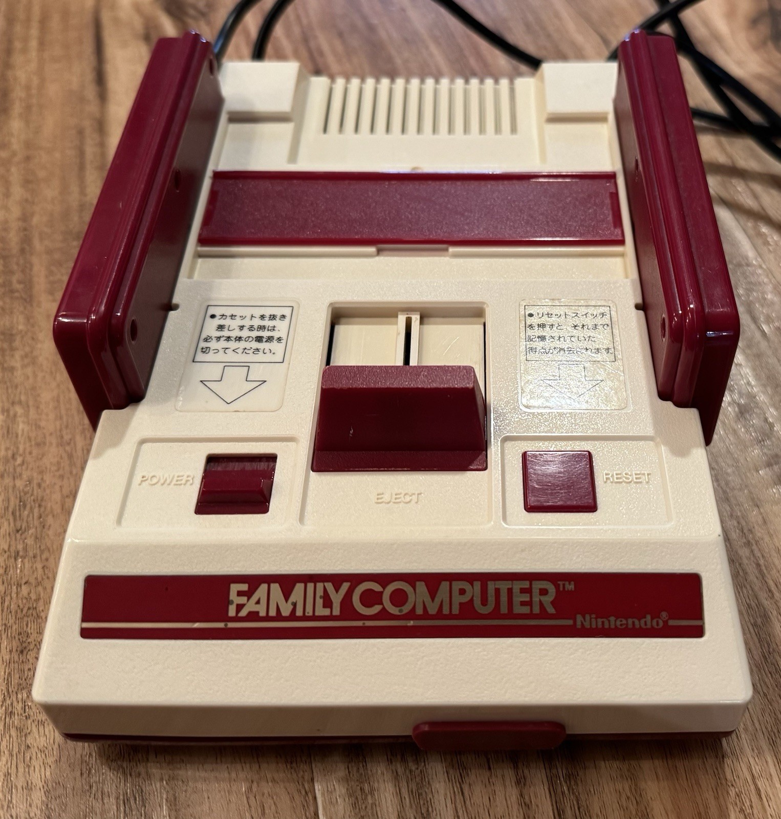 Nintendo Famicom Console First Run Square Buttons Japan Import US Seller TESTED