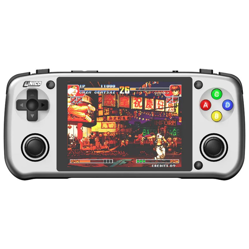 UNICO Retro Pocket Player with 40 SNK Games, King of Fighters, Metal Slug