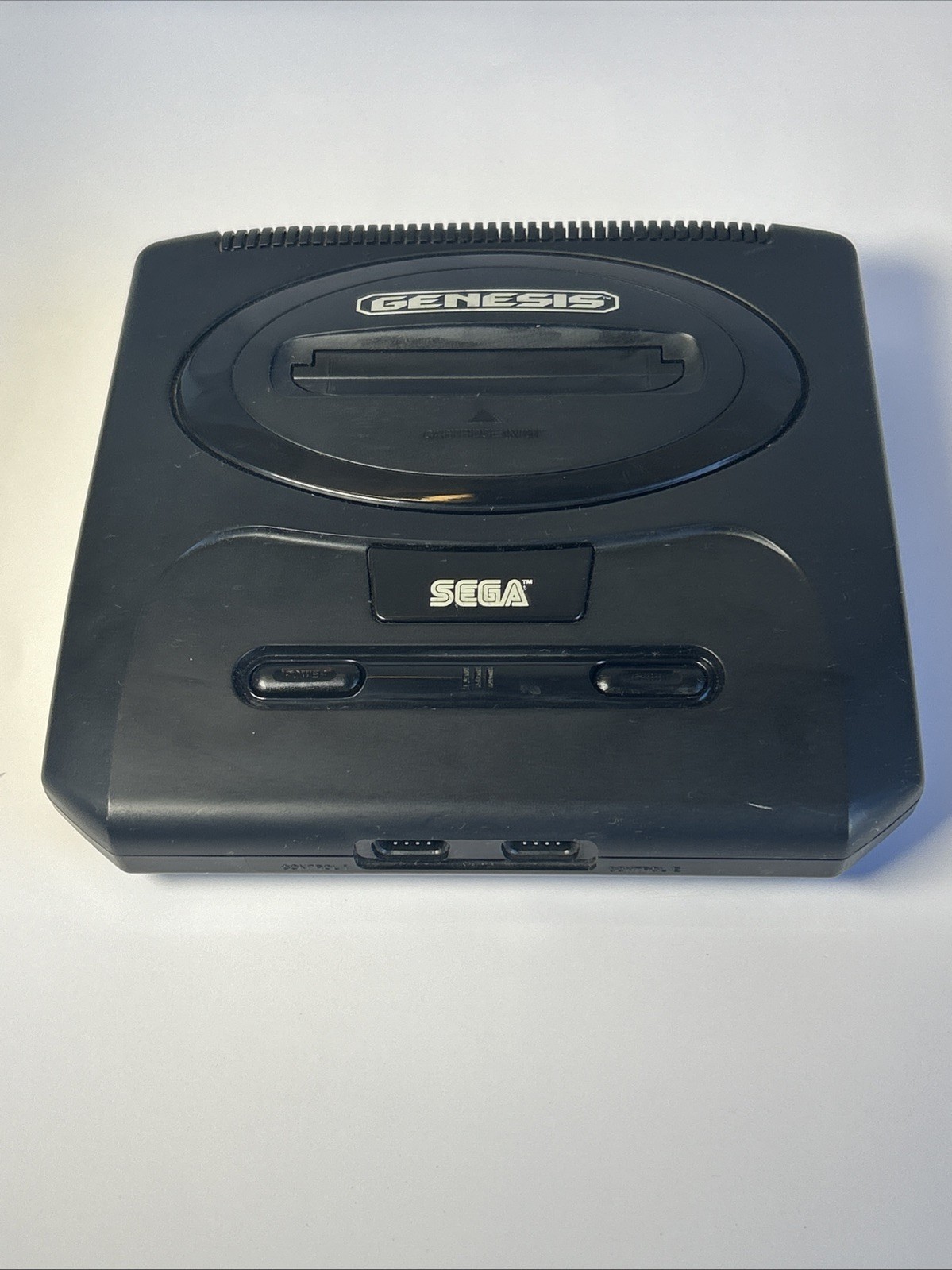 Black Sega Genesis Model II 2 MK-1631 16-Bit Retro System Console Only