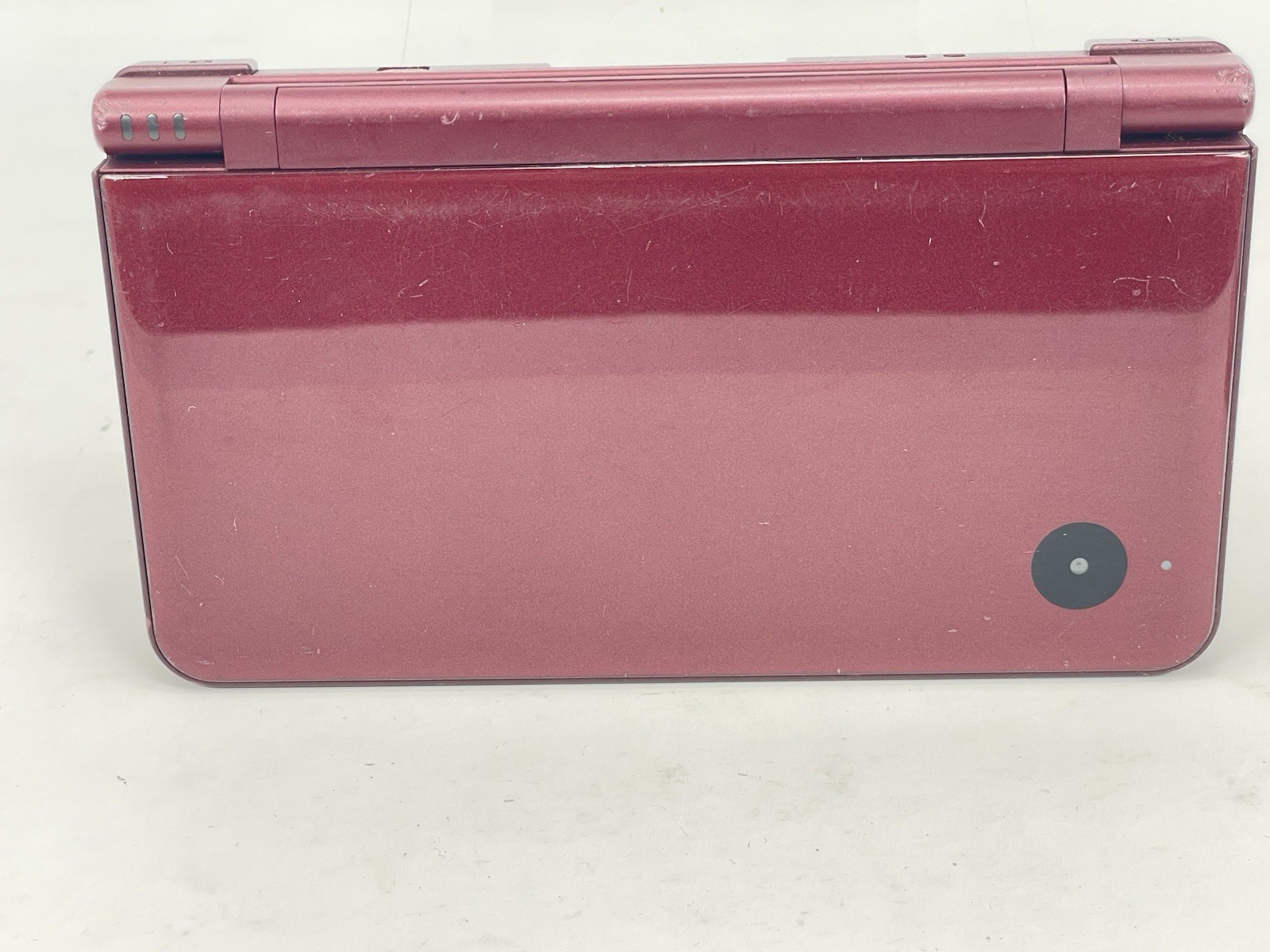Nintendo DSi XL Handheld Game Console UTL-001 Burgundy W/ Charger Only Works