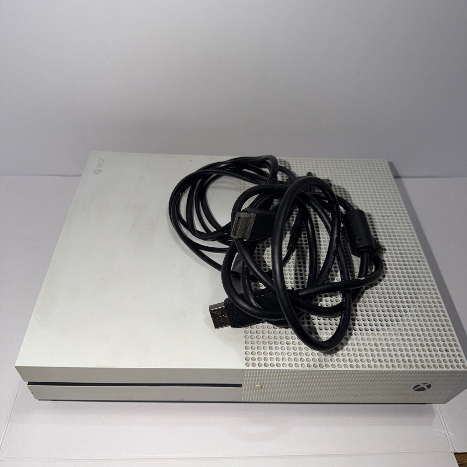 Microsoft Xbox One S 1TB Console – White Read Description