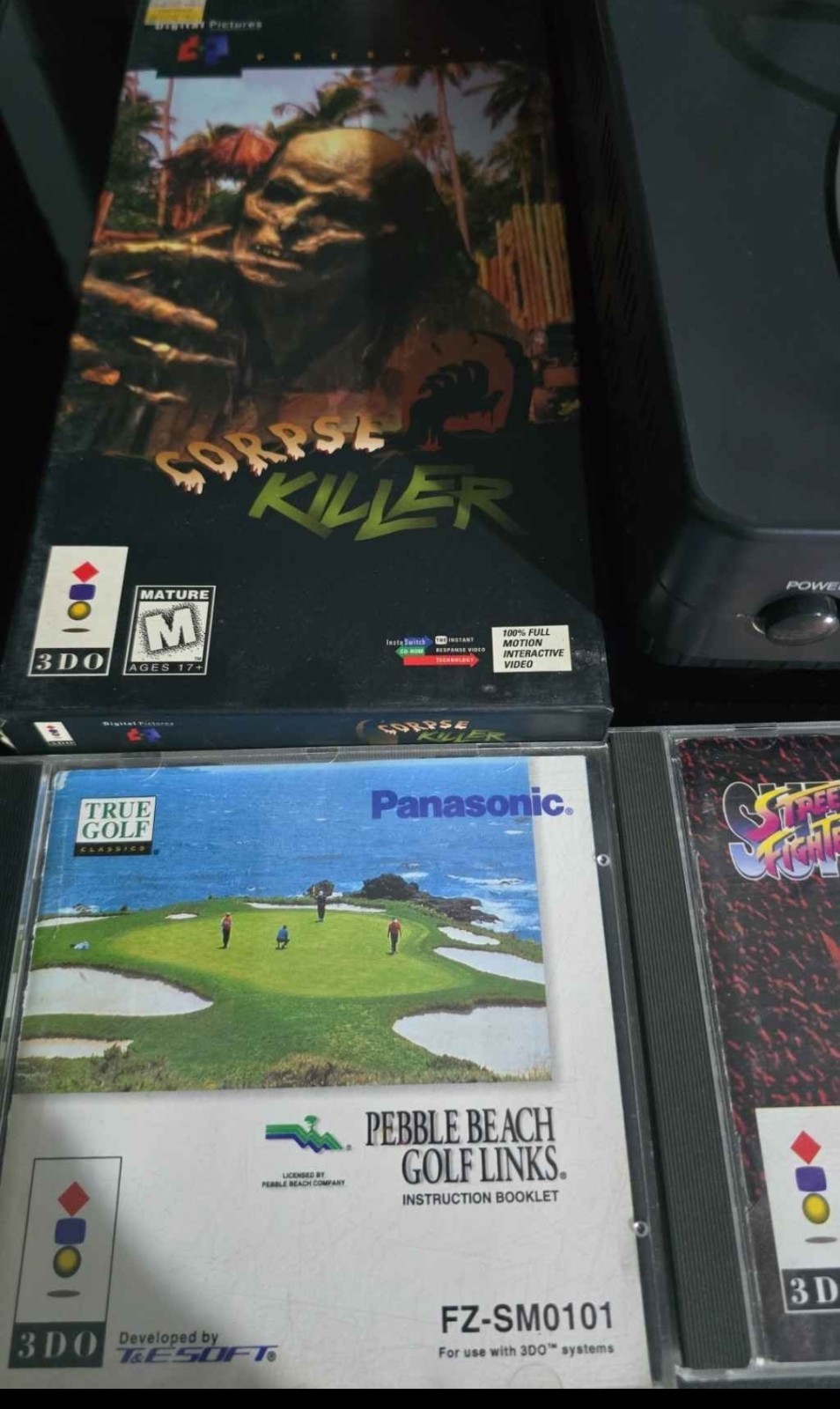 Goldstar 3DO Console Boxed + 1 Controller 8 games